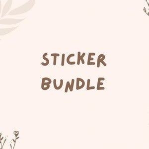 Stickerbundel | Laptop Waterfles Bundel Bruiloft Bakkerij Drankjes Dim Sum Fruit Groenten Babyshower Gender Reveal Voedsel Plezier Waterdicht