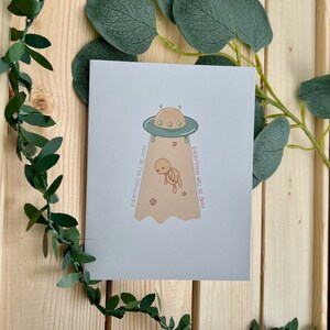 Tout ira bien carte | Juste parce que tu es génial Courage Renoncule Guéris bientôt Tout ira mieux bientôt Bonne chance J'espère que tout va bien