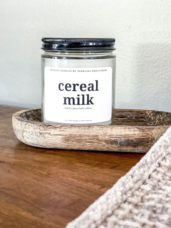 Fruit Loops Candle Cereal Milk Candle Saturday Morning Etsy