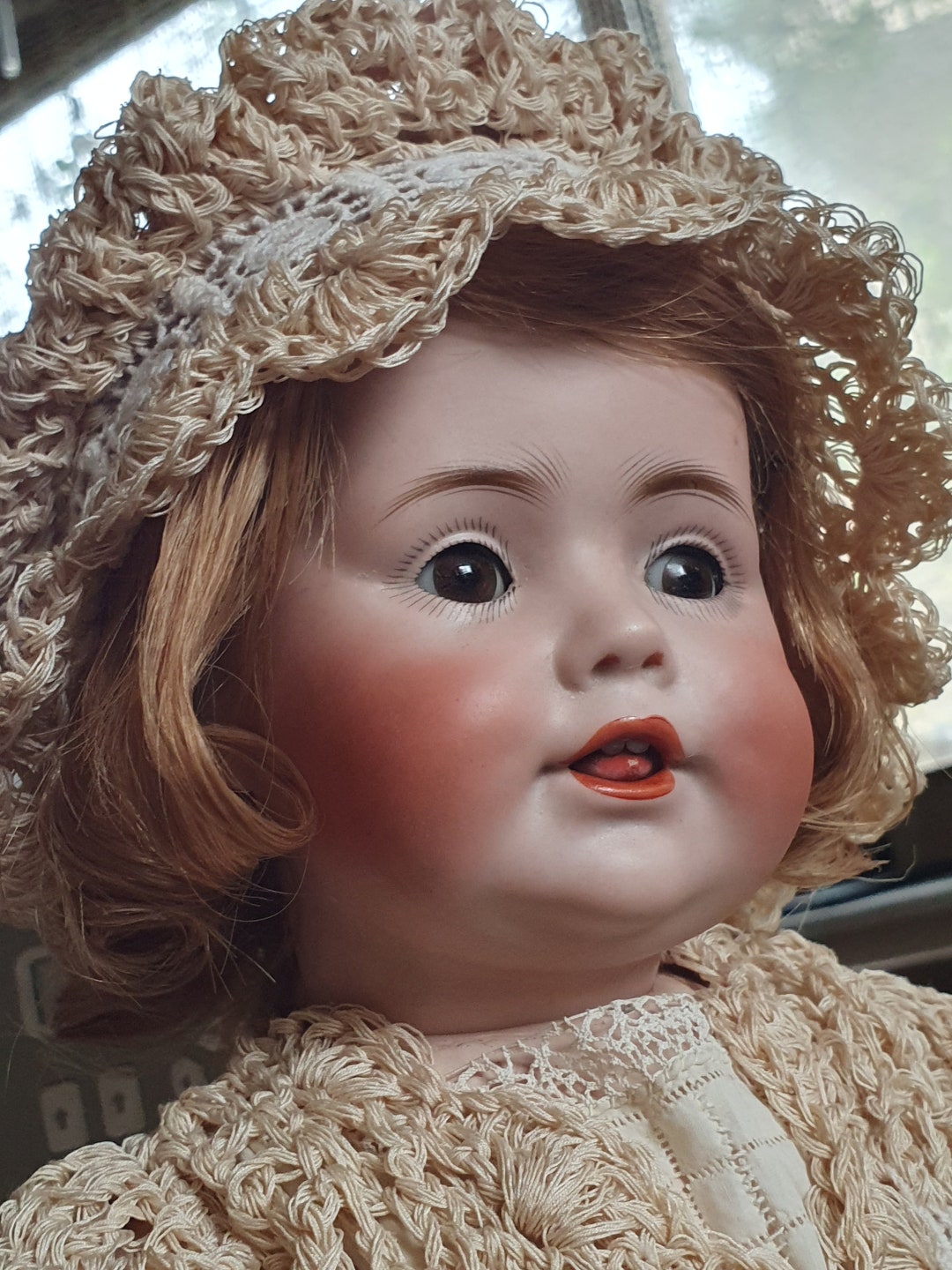 Antique Doll Bisque JDK Kestner Marked Germany 42 Cm 17 In Etsy