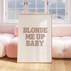 Funny Beauty Salon Wall Art, Glam Salon Decor Digital Print, Hair Salon Wall Art Printable Funny Salon Poster