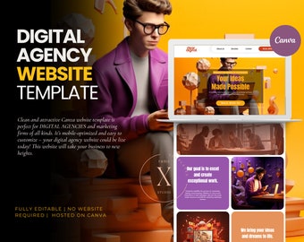 Digital Agency Website, Website for Digital Agencies, Marketing Website Design for Marketing Team, Digital Agency Landing Page