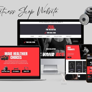 Canva Sales Page Template Coaching Course Sales Page, Sales Landing Page Template, Coaching Program Template Coaching Template Fitness image 2