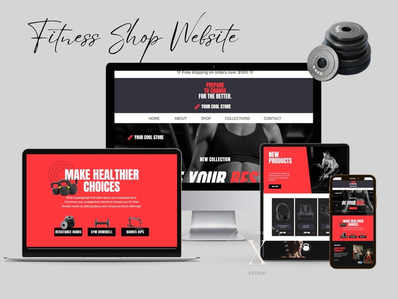 Canva Sales Page Template Coaching Course Sales Page, Sales Landing Page Template, Coaching Program Template Coaching Template Fitness image 2