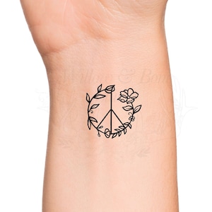 Peace symbol tattoo  the best tattoo for hand  peace tattoo  beautiful  tattoo  YouTube