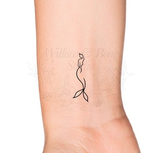Mermaid tattoo  Finger letter placement   Mermaid tattoos Tattoos Knuckle  tattoos