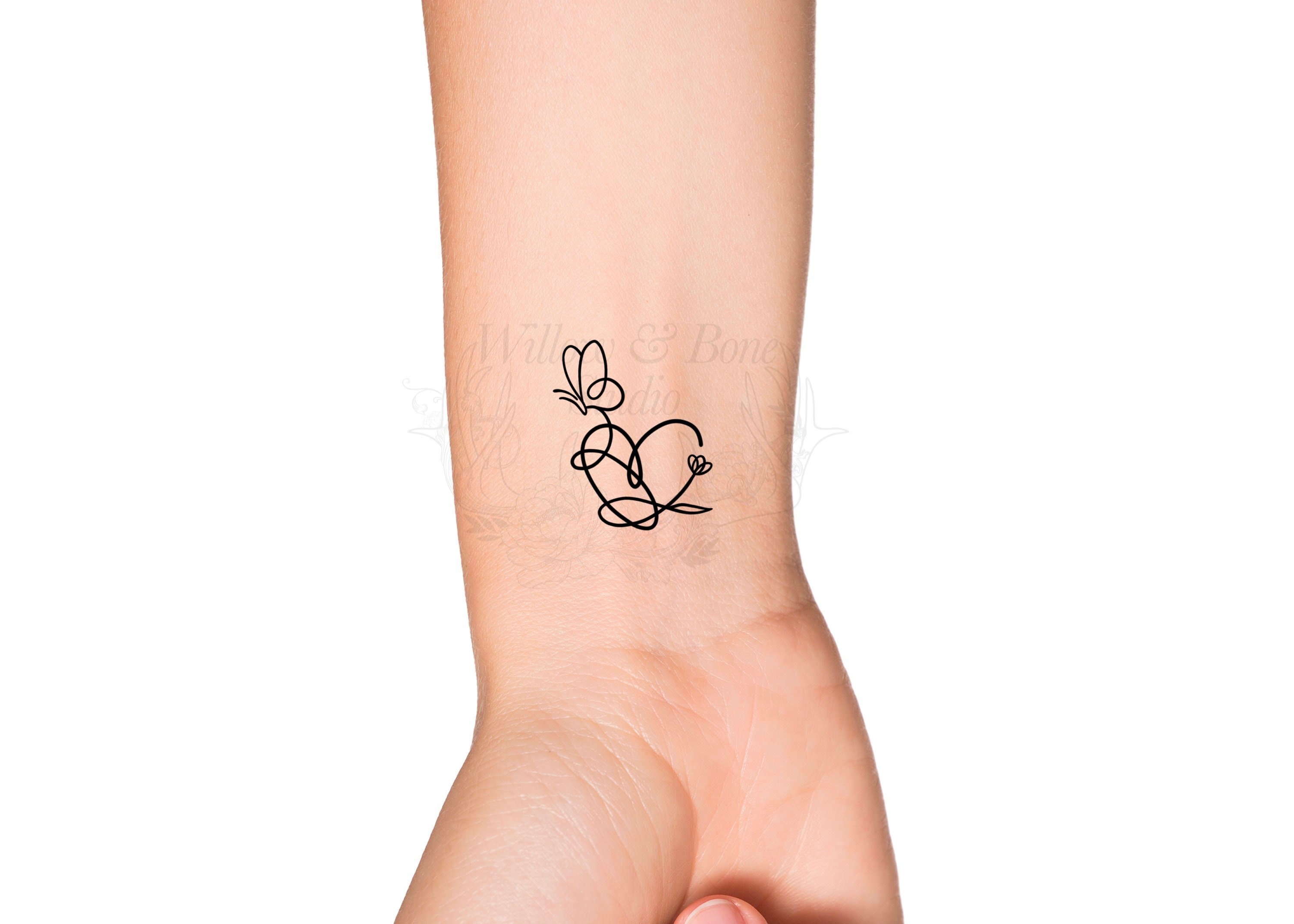 Bts Love Yourself Tattoo - Etsy Bts Love Yourself Tattoo - Etsy