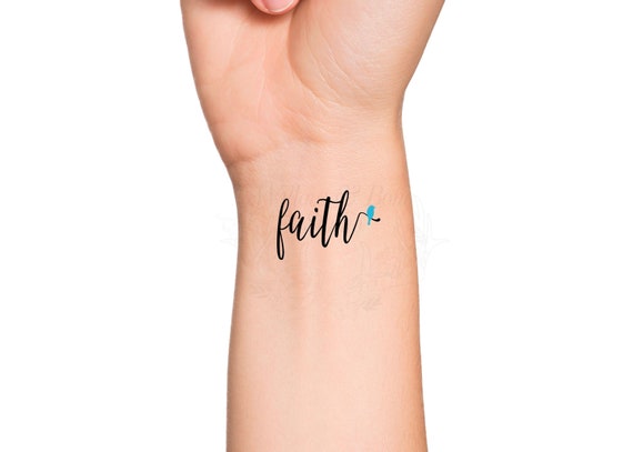 Faith Bird Calligraphy Word Temporary Tattoo Religious Blue - Etsy Australia Faith Bird Calligraphy Word Temporary Tattoo Religious Blue - Etsy Australia