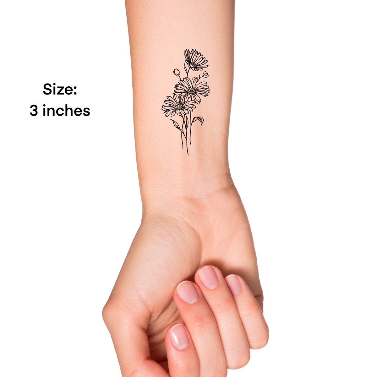 April Birth Flower Tattoo Ideas