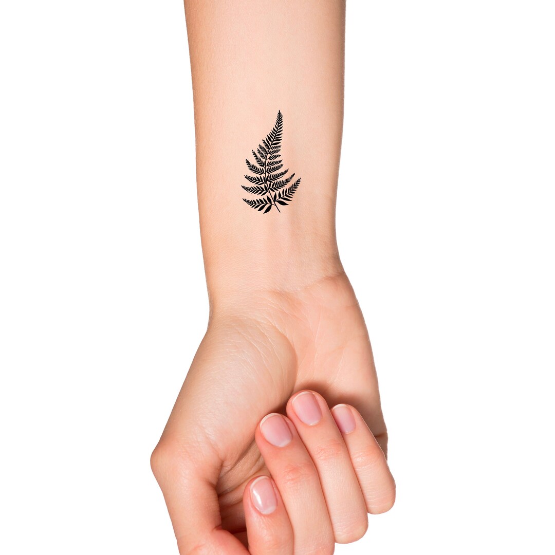 Fern Plant Black Silhouette Temporary Tattoo - Nature Potted Plant Garden  Tattoo - Plant Lady Green Thumb Arm and Wrist Temporary Tattoo - Etsy.de