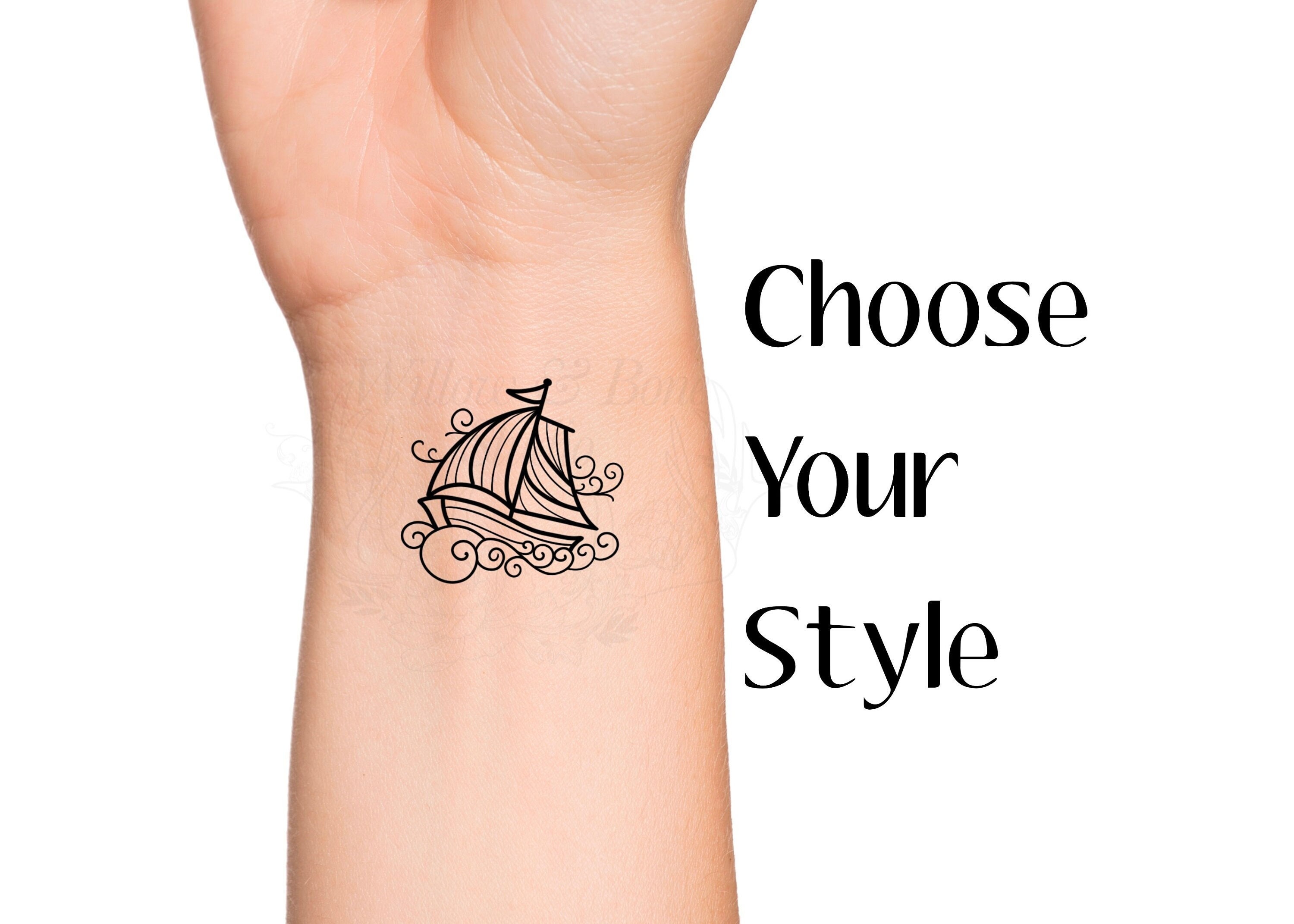 Amazon.com : Dopetattoo 6 Sheets Temporary Tattoo Nautical Star Big  Pentagram Fake tattoos Neck Arm Chest for Women Men Adults 3.7 X 3.7 Inch  Stars Tattoo : Beauty & Personal Care