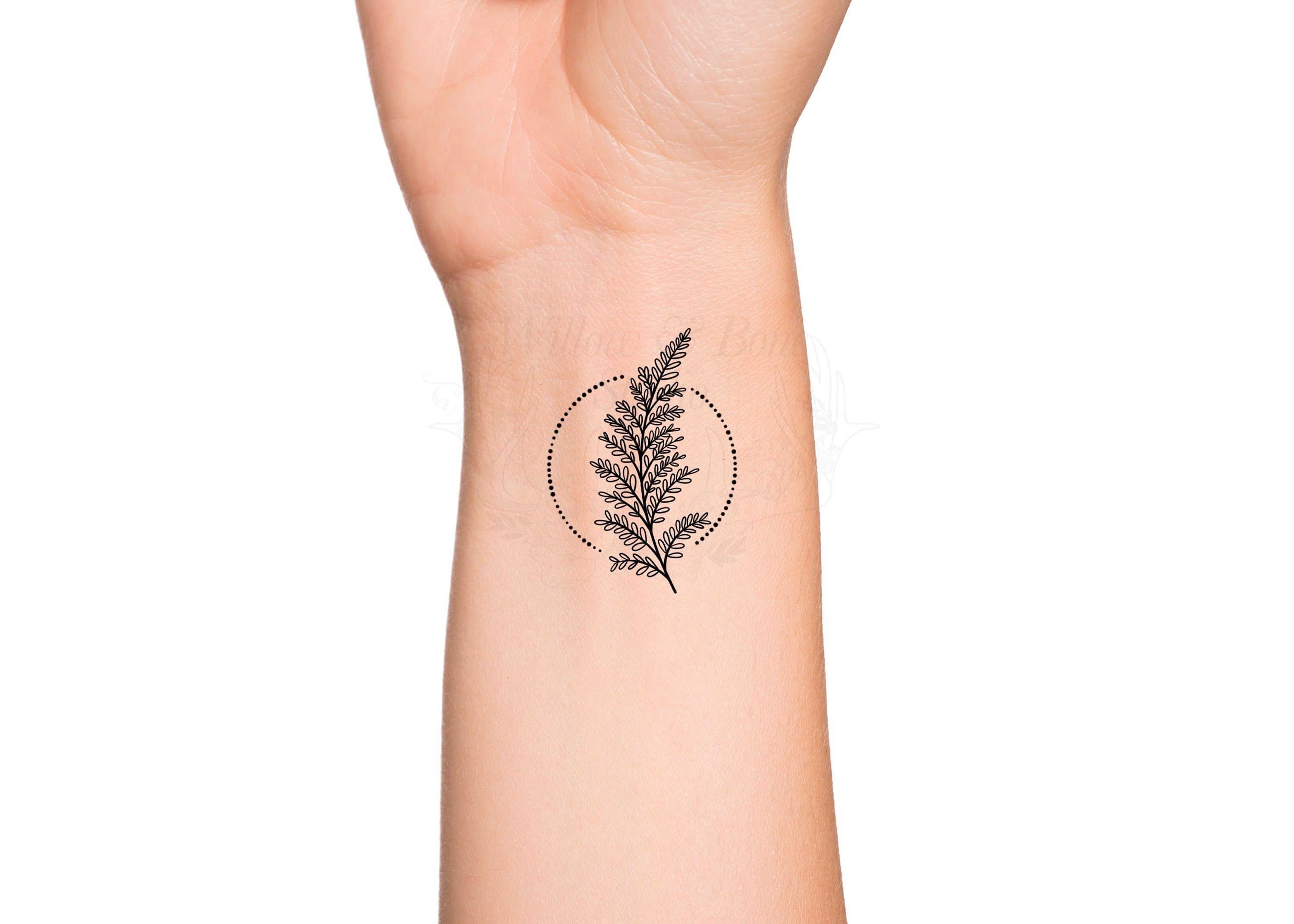 Buy Fern Leaf Tattoo Online In India - Etsy India