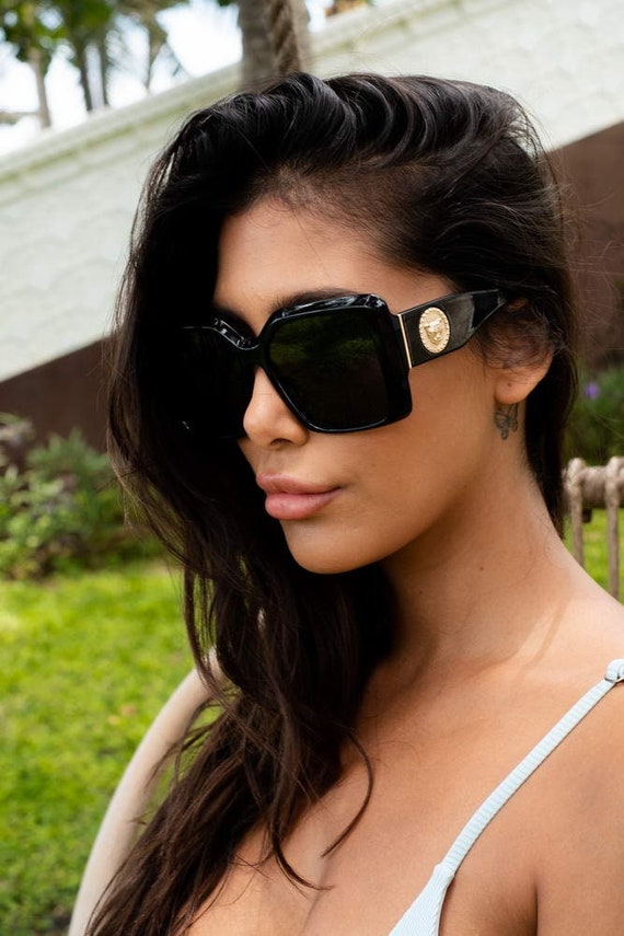 Luxury Oversized Women's Sunglasses vera Big Square Wayfarer