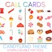 Candyland Printable/downloadable Bingo Game - Candy Themed - Sugar ...