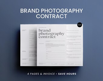 Brand Photography Agreement Template: Canva Contract for Businesses