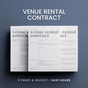 Modelo de contrato de alquiler de local: Contrato de reserva de espacio para eventos