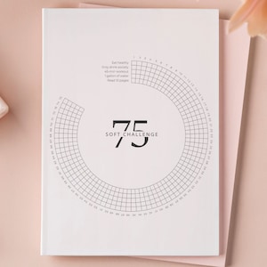 75 Soft Challenge Printable: 75 Day Habit Tracker & Self-Care Journal