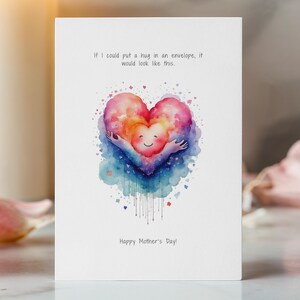 Tarjeta imprimible para el Día de la Madre, Tarjeta imprimible, Linda tarjeta imprimible para mamá, Descarga instantánea, Tarjeta para mamá, Plantilla Canva