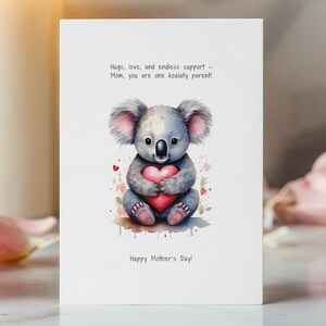 Tarjeta imprimible para el Día de la Madre, Tarjeta imprimible, Linda tarjeta imprimible para mamá, Descarga instantánea, Tarjeta para mamá, Plantilla Canva