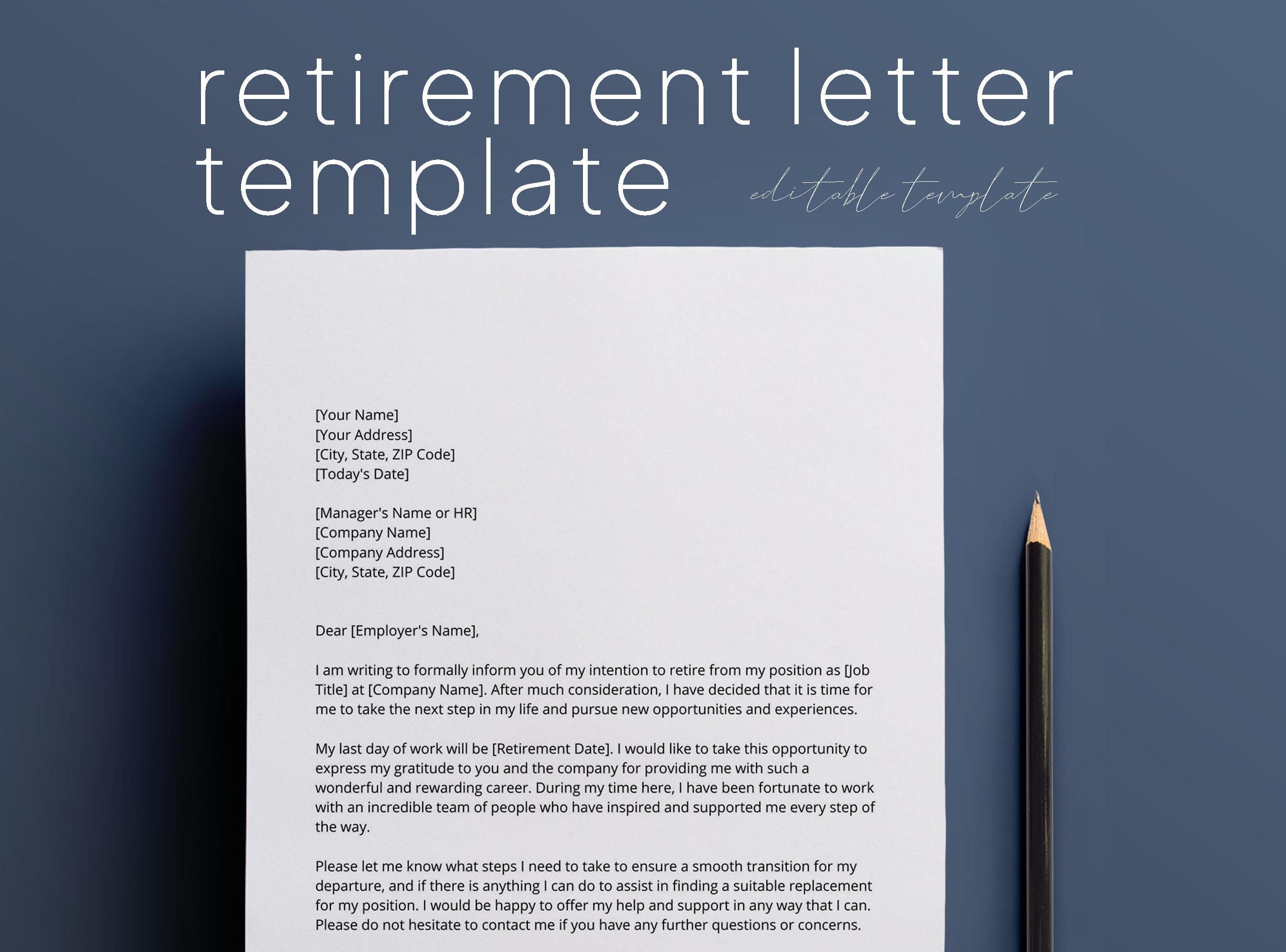 Professional Retirement Letter Letter of Retirement Retirement Professional Retirement Letter Letter of Retirement Retirement