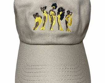 Disney's Hercules Movie The Muses Group Embroidered Baseball Dad Hat, Classic Movie, Characters