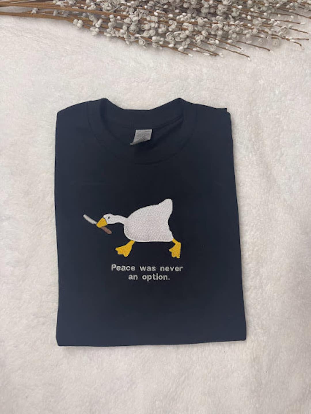 Peace Was Never An Option Goose Meme T-Shirt Peace Was Never An Option Goose Meme T-Shirt