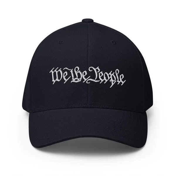 We The People Political Embroidered Baseball Dad Hat