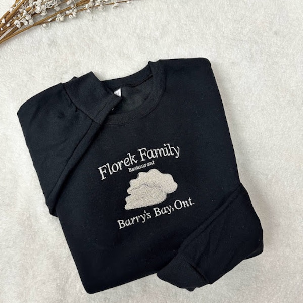 Every Summer After Novel embroidered Crewneck Sweatshirt, Carley Fortune, Barry's Bay, Florek Family,