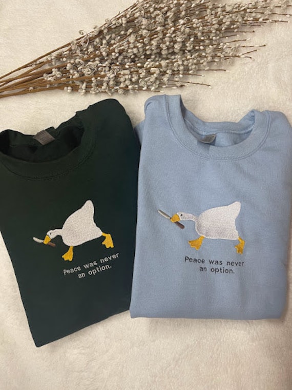 Peace Was Never An Option Goose Meme T-Shirt Peace Was Never An Option Goose Meme T-Shirt