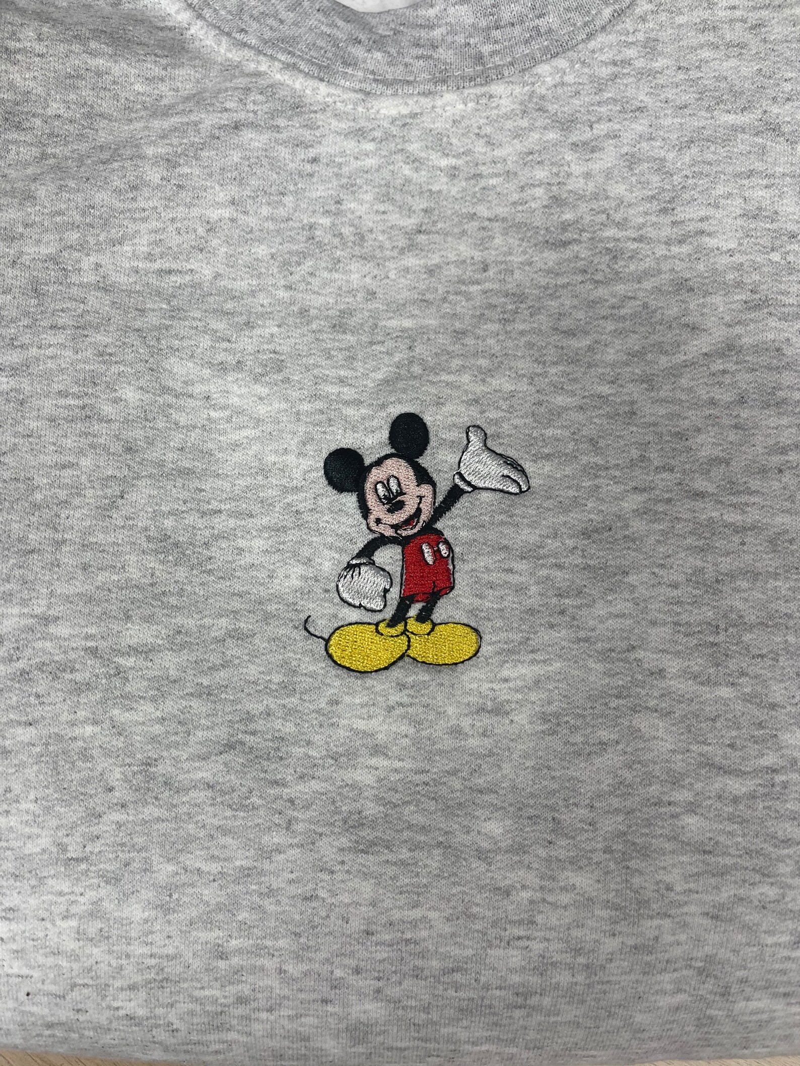 Classic Disney Mickey Mouse or Minnie Mouse Embroidered - Etsy