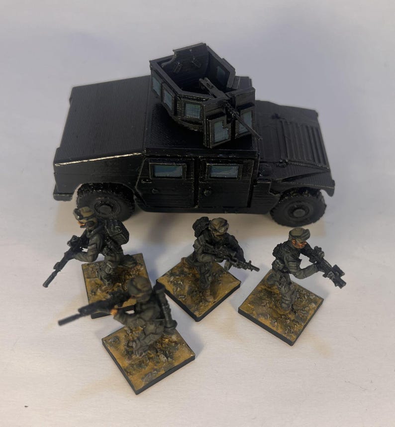 28mm USMC Specops Pmcs and Humvee - Etsy