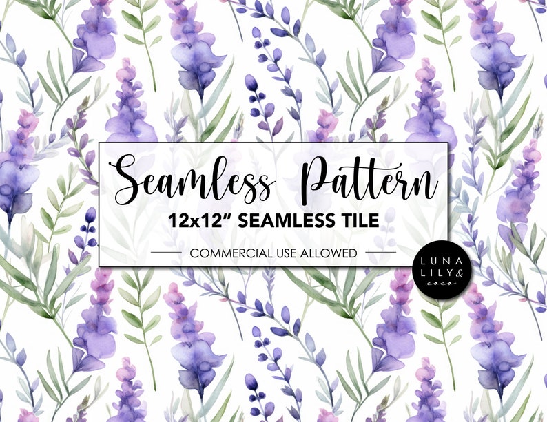 lavender, lavender flowers, lavender print, lavender plant, lavender png, watercolor lavender, watercolour lavender, lavender wallpaper, Lavender floral watercolor digital paper, abstract lavender, Lavender Floral Pattern Seamless Prints,