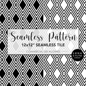 Geometric Pattern, Diamond Pattern, Seamless Argyle Pattern, Boho Seamless Pattern, Digital Background, Commercial Use, Download Art