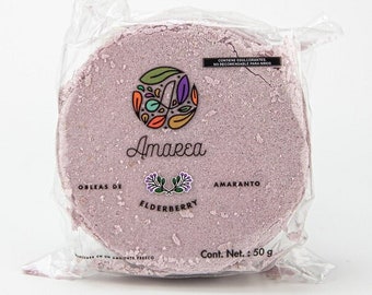 Amaranth Elderberry Wafers