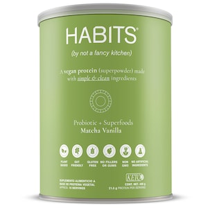 Habits Vegan Protein Powder with Probiotics - Matcha & Vanilla