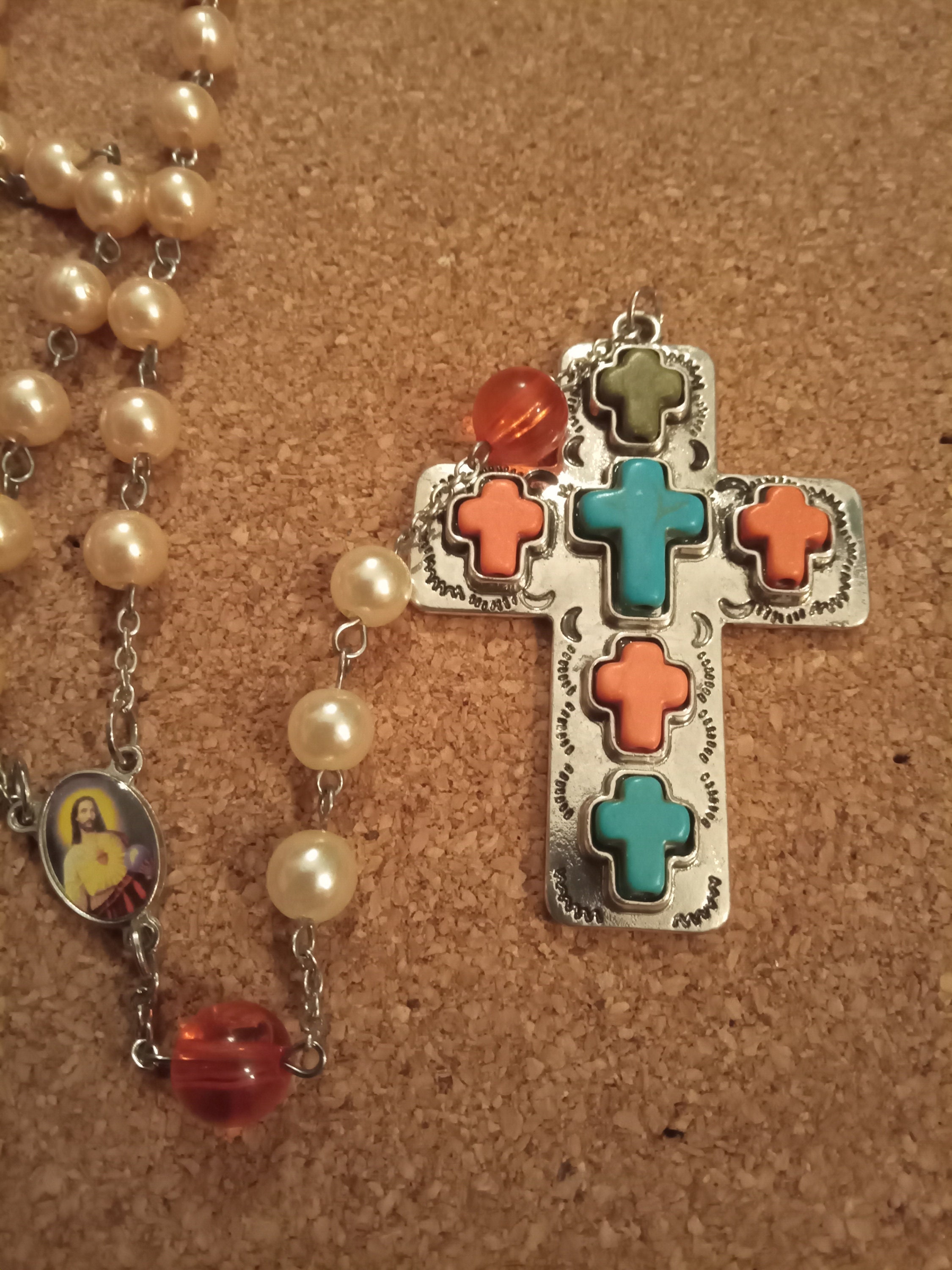 Sacred Heart of Jesus Rosary - Etsy