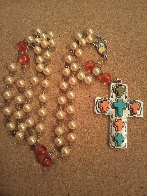 Sacred Heart of Jesus Rosary - Etsy