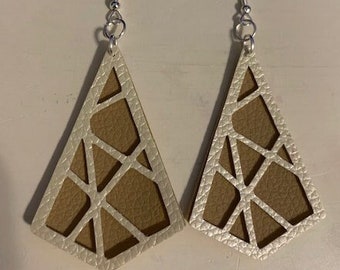 Geometric Cutout Earrings