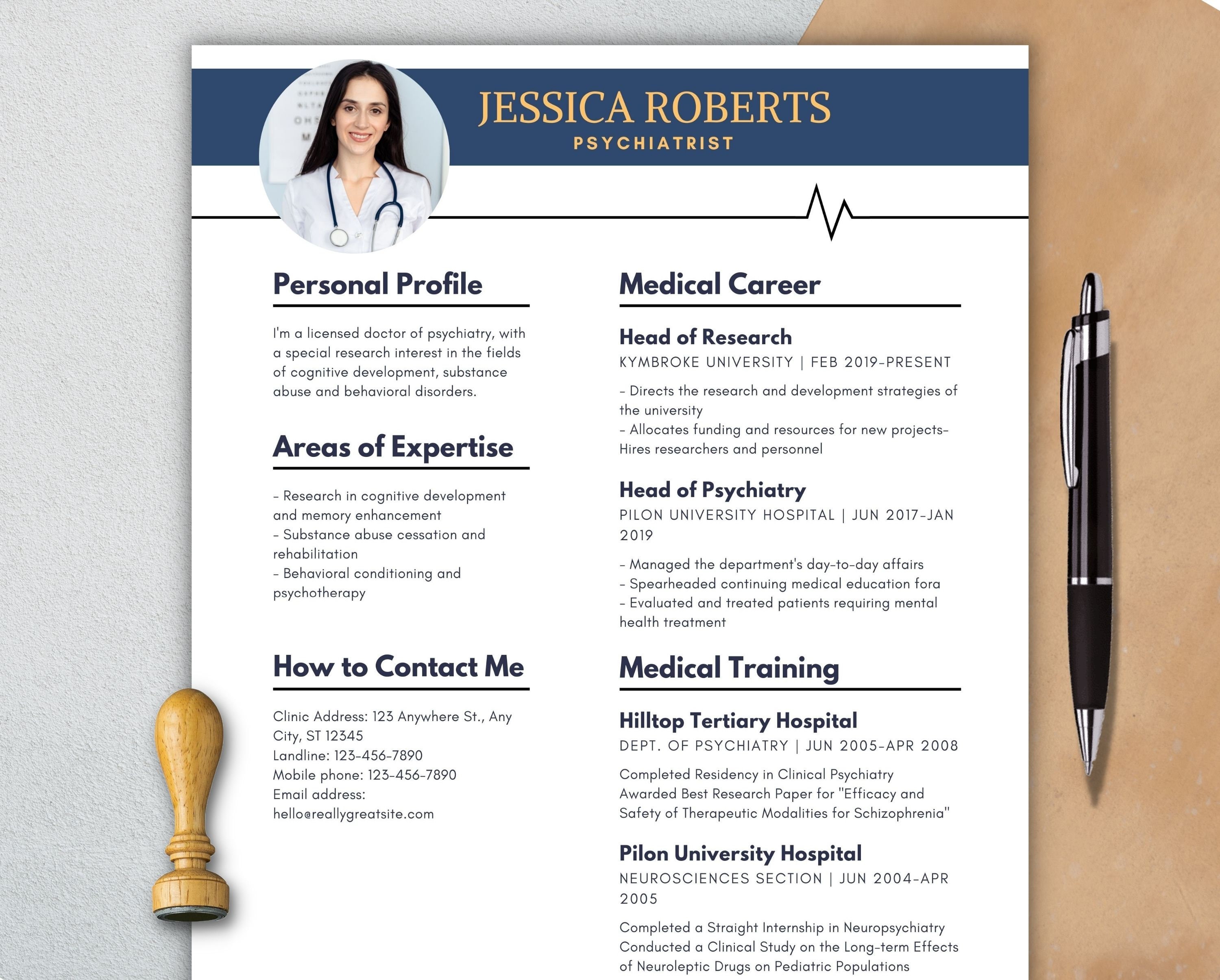 Doctor Resume Template Nurse Resume Word Apple Pages Mac Etsy Doctor Resume Template Nurse Resume Word Apple Pages Mac Etsy