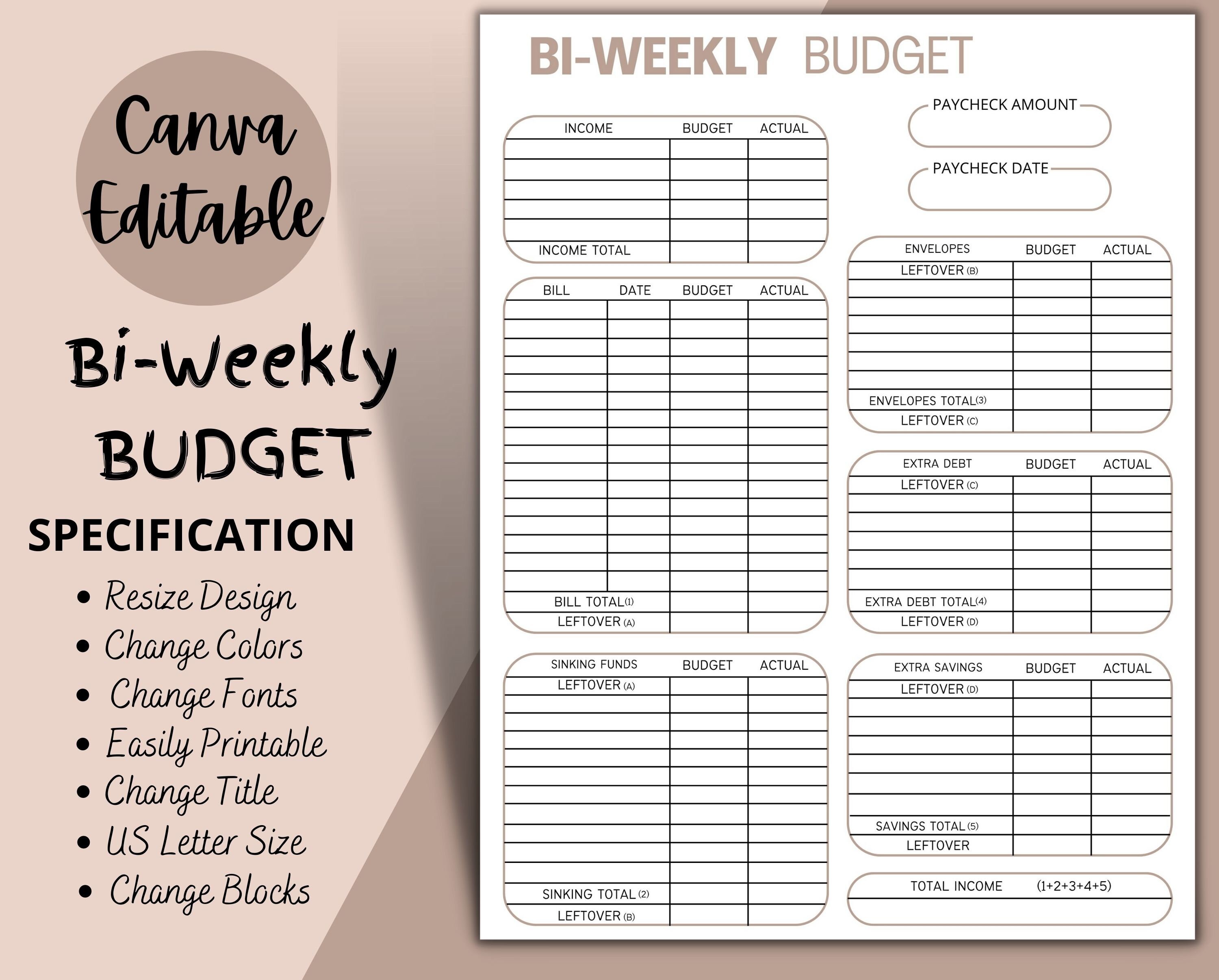 Budget Template