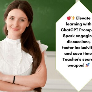 4600 ChatGPT Prompts for Teachers, Classroom Management, Lesson Planning, Critical Thining, Teachers Guide with 21 Teaching Categories zdjęcie 3