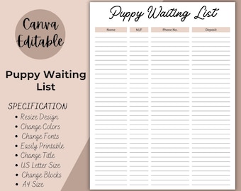 Receipt Template Canva Editable Billing Template Order Form - Etsy