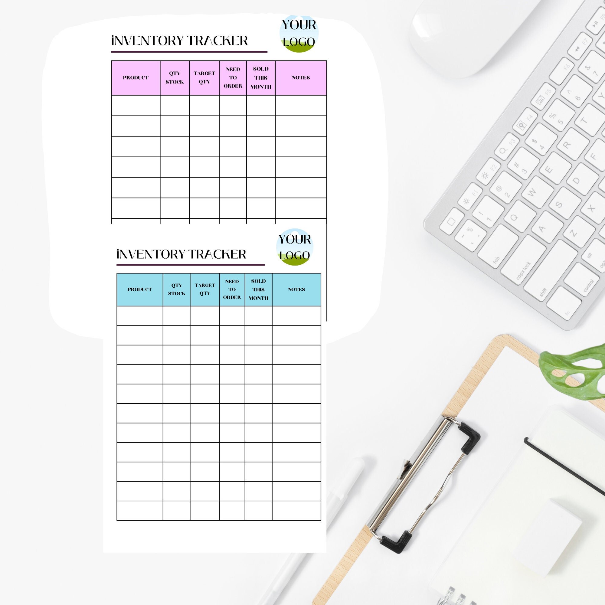 Inventory Tracker, Great for Small Business. A4 Inventory Size ...