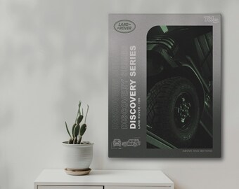 Land Rover Discovery td5 poster