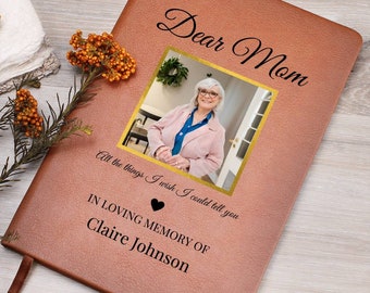 Personalized Letters To My Son In Heaven Keepsake Notebook, Memorial