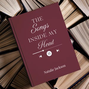Personalized Lyric Hardcover Journal for Songwriters and Musicians - The Songs Inside My Head, Song Writing Music Notebook, Music Gift, Song