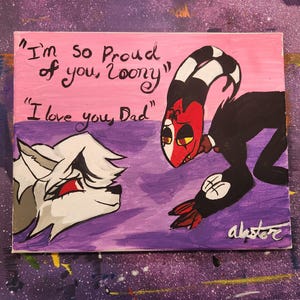 An Imp Dad and Hellhound Daughter