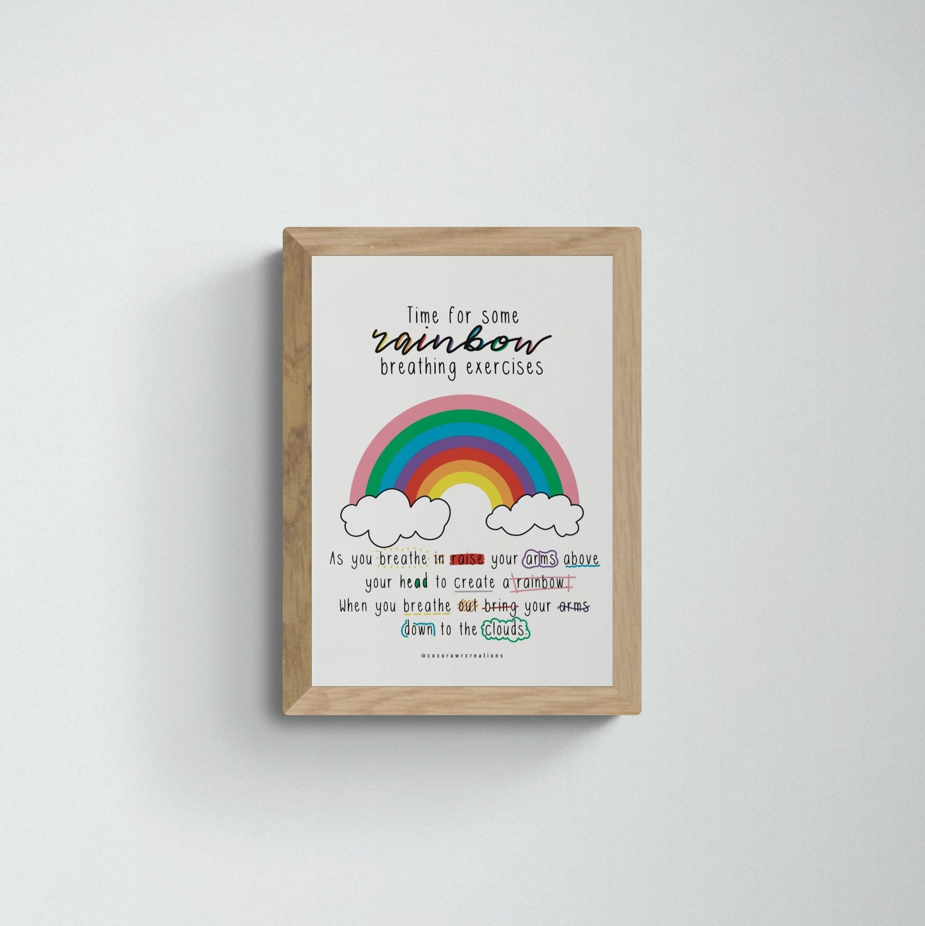 Calm Down Corner Poster Printable Set of 9, Emotion Chart for Kids ...