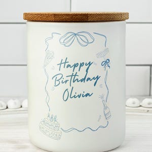 Personalized Birthday Candle, Custom Name Candle, Happy Birthday Gift, Celebration Decor, Unique Gift Idea