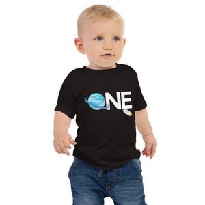 Geburtstagskind, erste Reise um die Sonne Raum 1. Geburtstag Shirt erste Reise um die Sonne Baby Jersey Kurzarm T-Shirt
